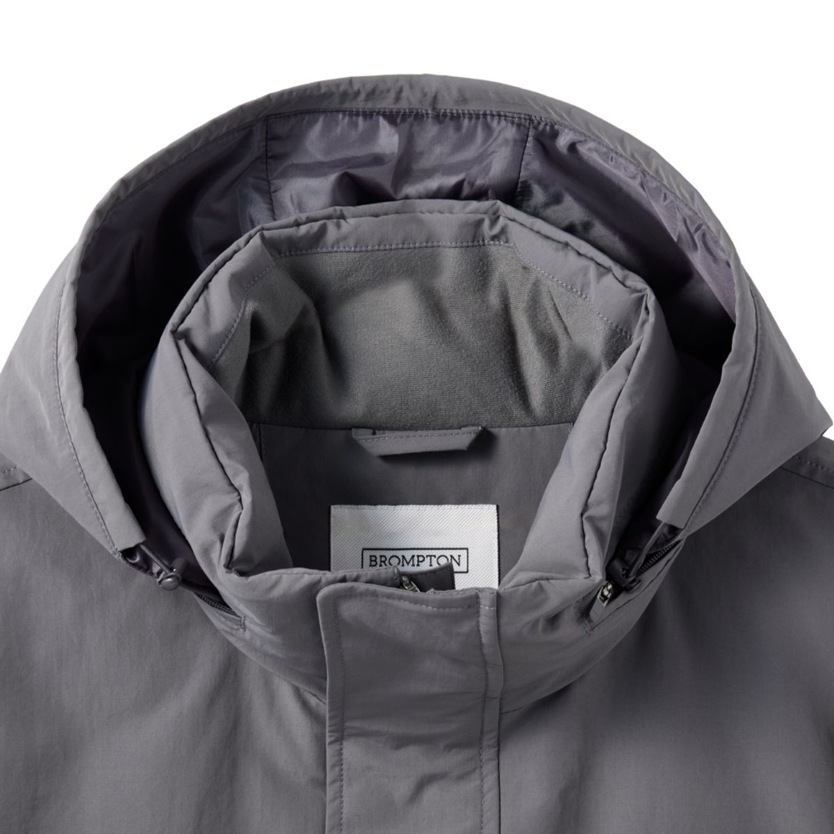 브롬톤 런던(BROMPTON LONDON) BRITISH CAMPER HOOD DOWN - GREY (P244MDW510)