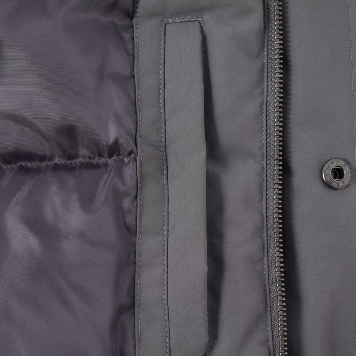 브롬톤 런던(BROMPTON LONDON) BRITISH CAMPER HOOD DOWN - GREY (P244MDW510)