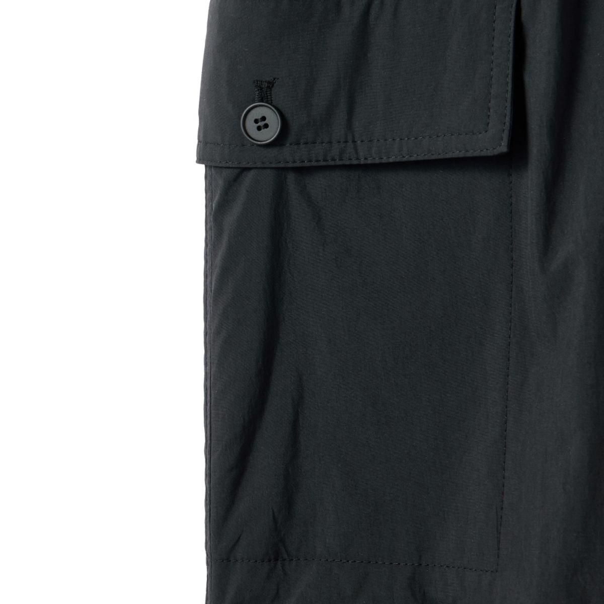 브롬톤 런던(BROMPTON LONDON) CARGO BANDING TROUSERS - BLACK (P244UPT110)