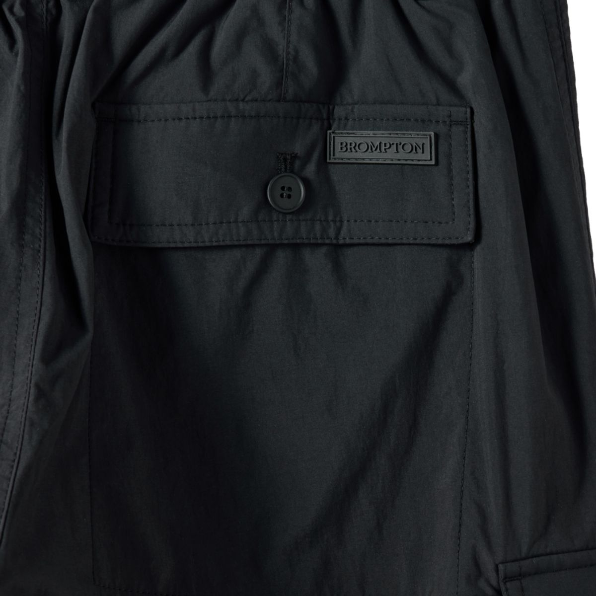 브롬톤 런던(BROMPTON LONDON) CARGO BANDING TROUSERS - BLACK (P244UPT110)