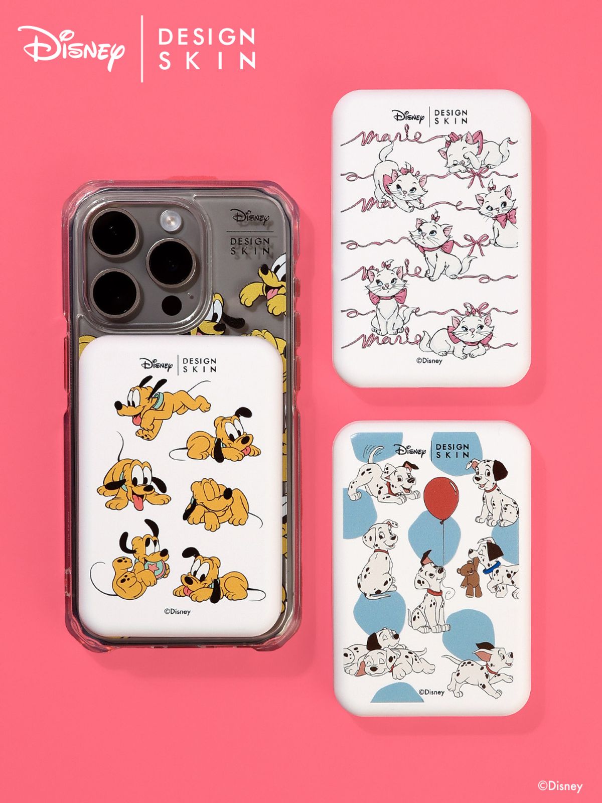 디자인스킨(DESIGNSKIN) 디즈니 맥세이프 보조배터리 - 마리