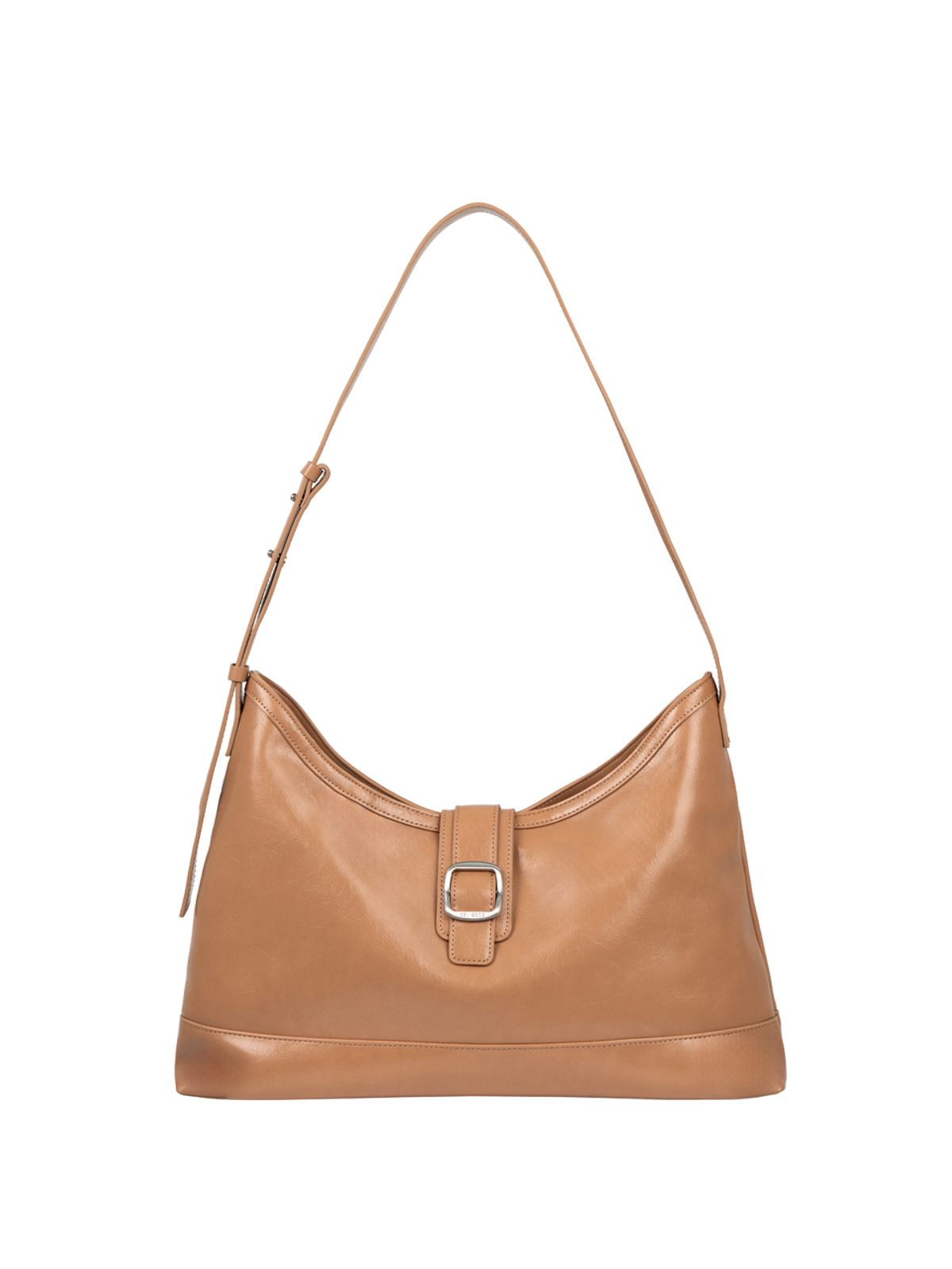 세미코드(SEMICODE) veil bag - crinkle dark beige