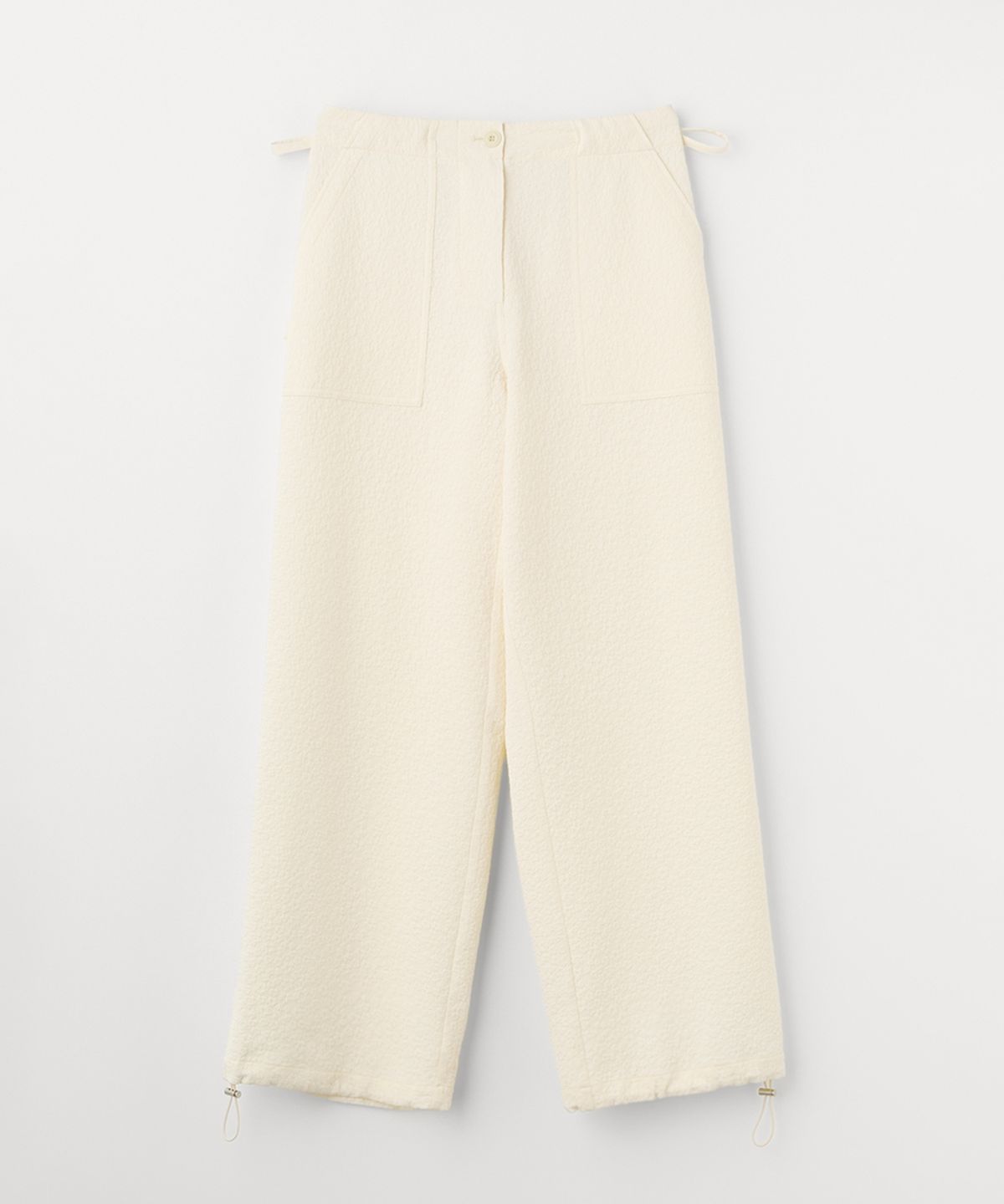셀리테일즈(CELITAILS) FLOWER EMBO JOGGER PANTS_IVORY