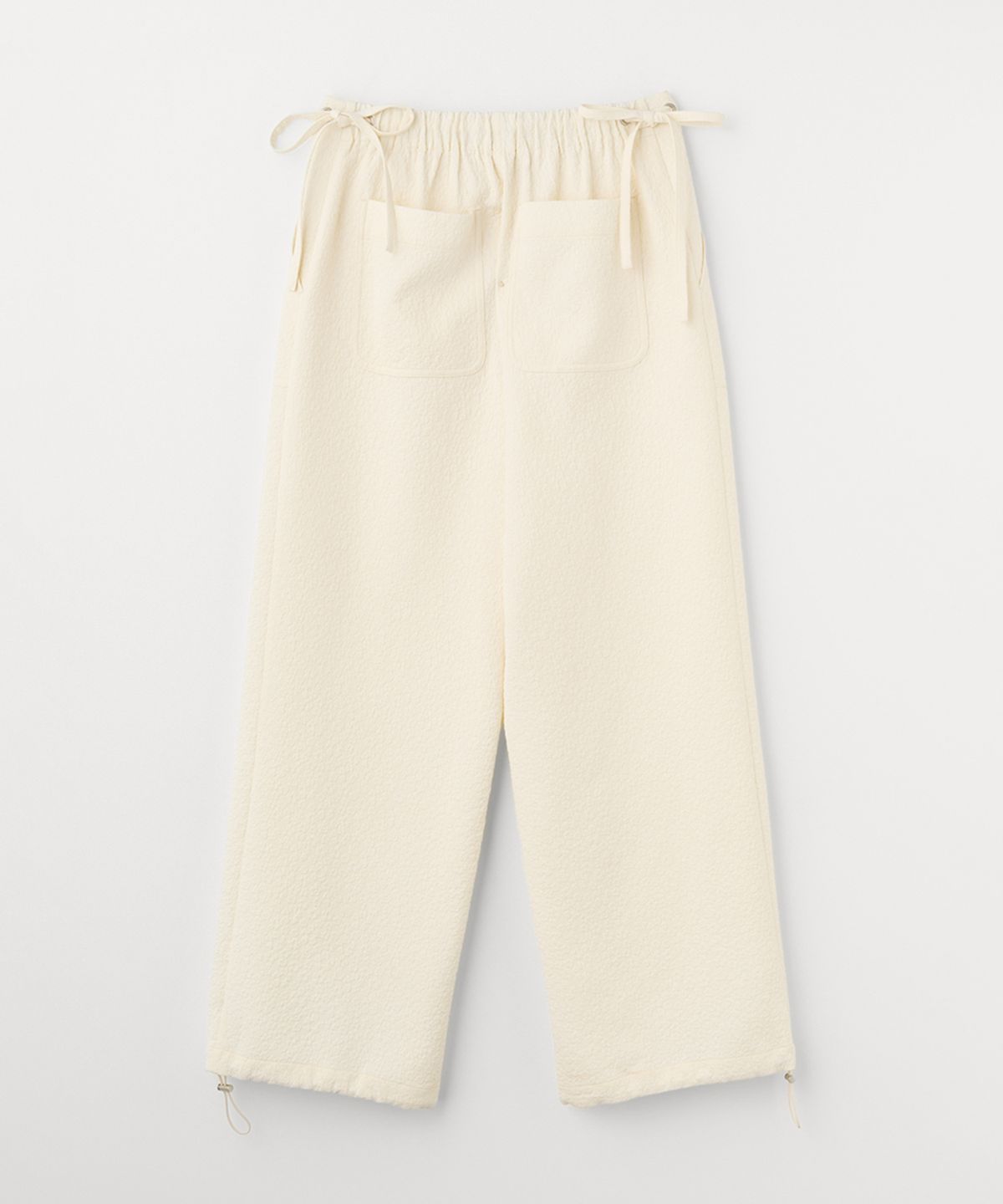 셀리테일즈(CELITAILS) FLOWER EMBO JOGGER PANTS_IVORY