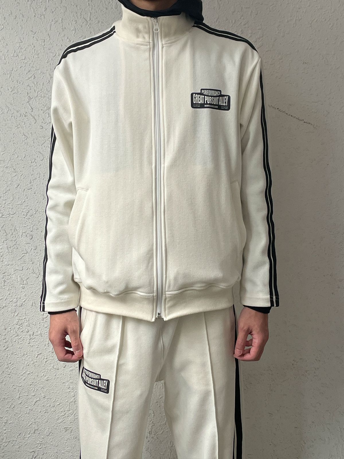 키아세(KIIACE) Herringbone Jersey Pants