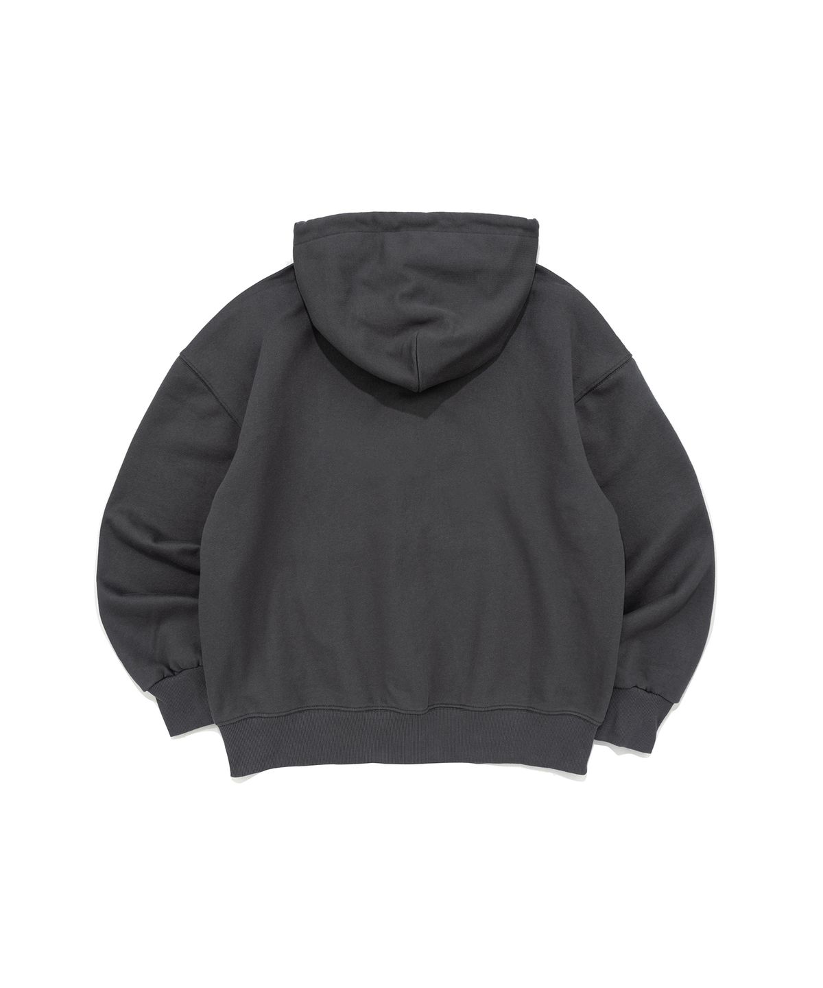 비캔버스(BECANVAS) BECANVAS OVERFIT HOOD (CHARCOAL)