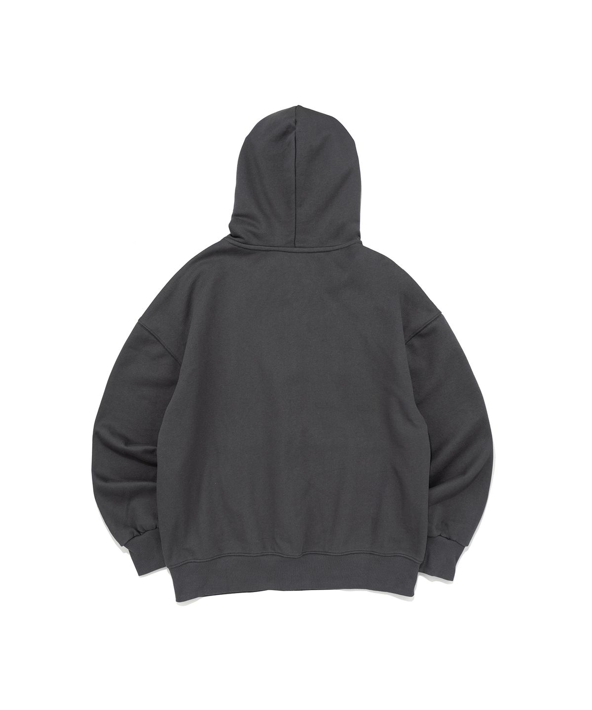 비캔버스(BECANVAS) BECANVAS OVERFIT 2WAY HOOD ZIP-UP (CHARCOAL)