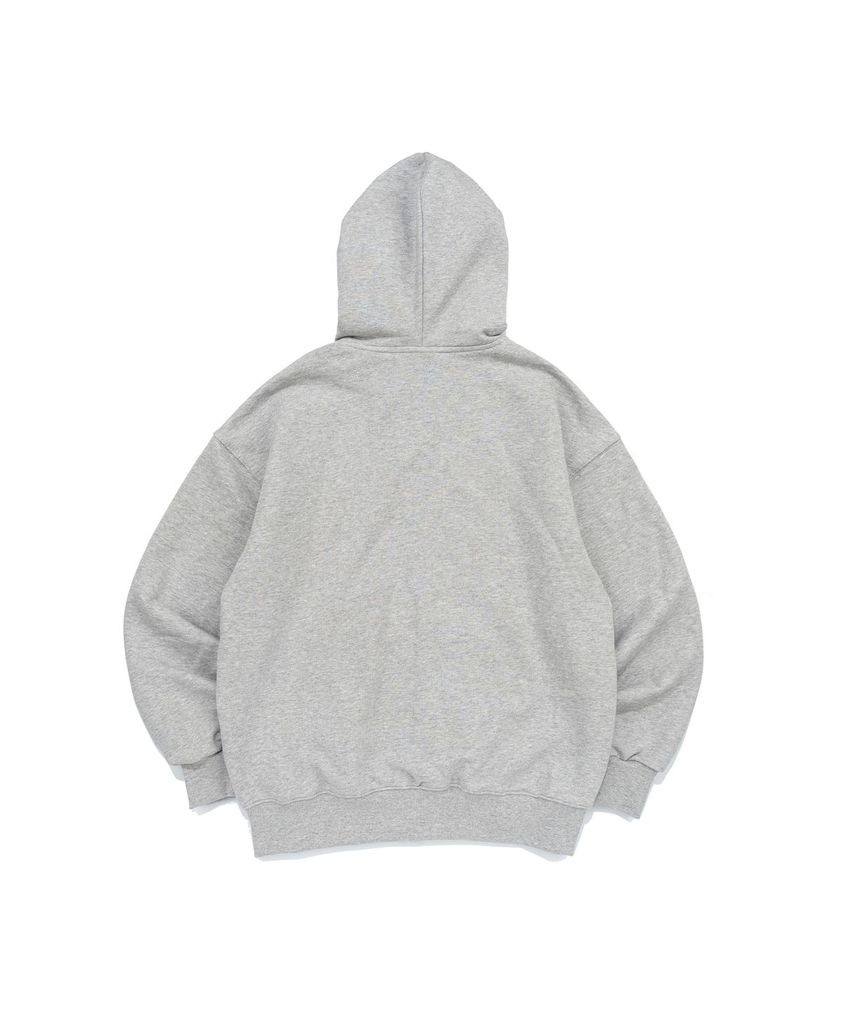 비캔버스(BECANVAS) BECANVAS OVERFIT 2WAY HOOD ZIP-UP (MELANGE)