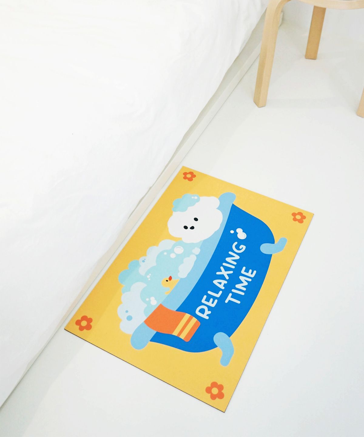 리코하우스(LICO HOUSE) 목욕하는 푸숑 소프트 규조토 발매트