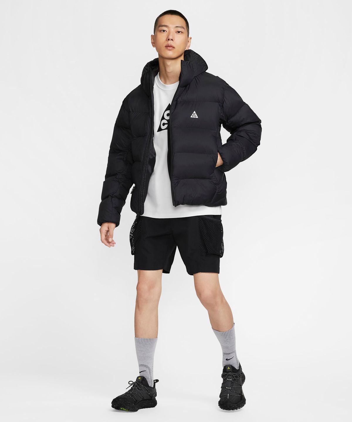 나이키(NIKE) ACG 써마 핏 ADV 루나 레이크 자켓 M - 블랙:서밋 화이트 / FV8911-010