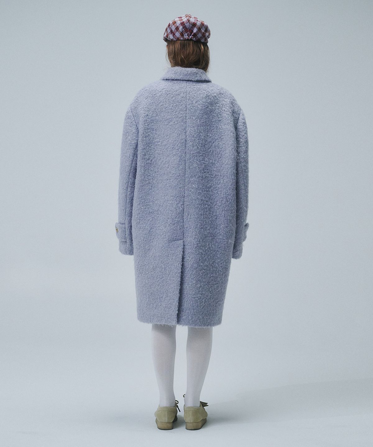 펀프롬펀(FUNFROMFUN) HAIRY OVERFIT COAT, LAVENDER