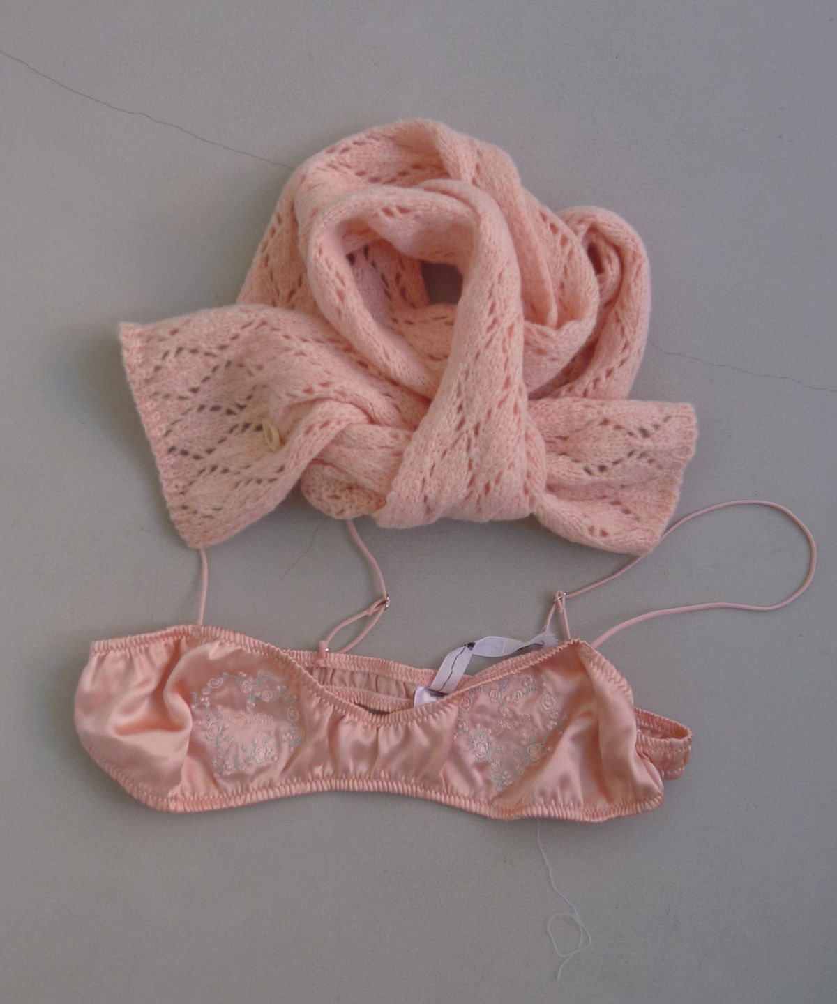 펀프롬펀(FUNFROMFUN) LUMINO KNIT MUFFLER, PINK