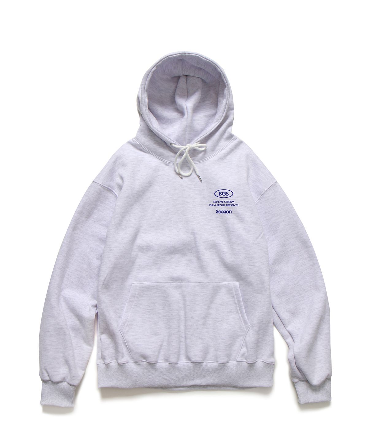 앱놀머씽(ABNORMALTHING) 비케이그래픽스 후드 라이트그레이 (BEEKEIGRAPHICS HOOD LIGHT GREY)
