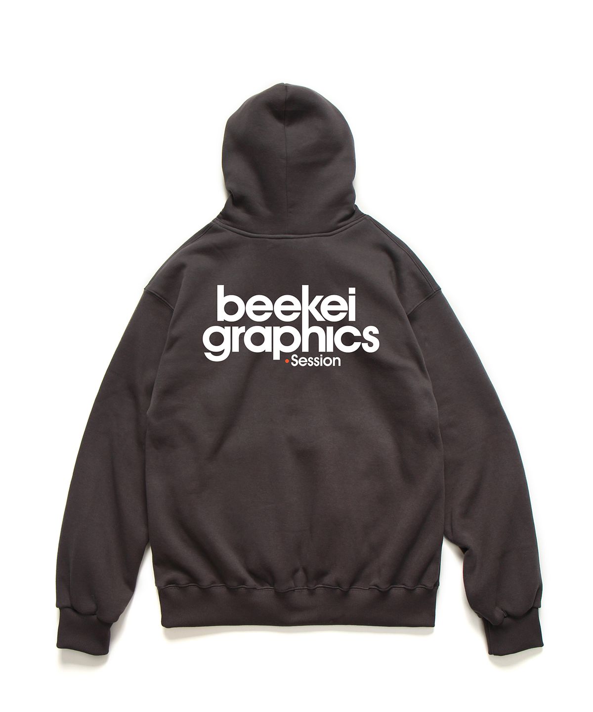 앱놀머씽(ABNORMALTHING) 비케이그래픽스 후드 다크그레이 (BEEKEIGRAPHICS HOOD DARK GREY)