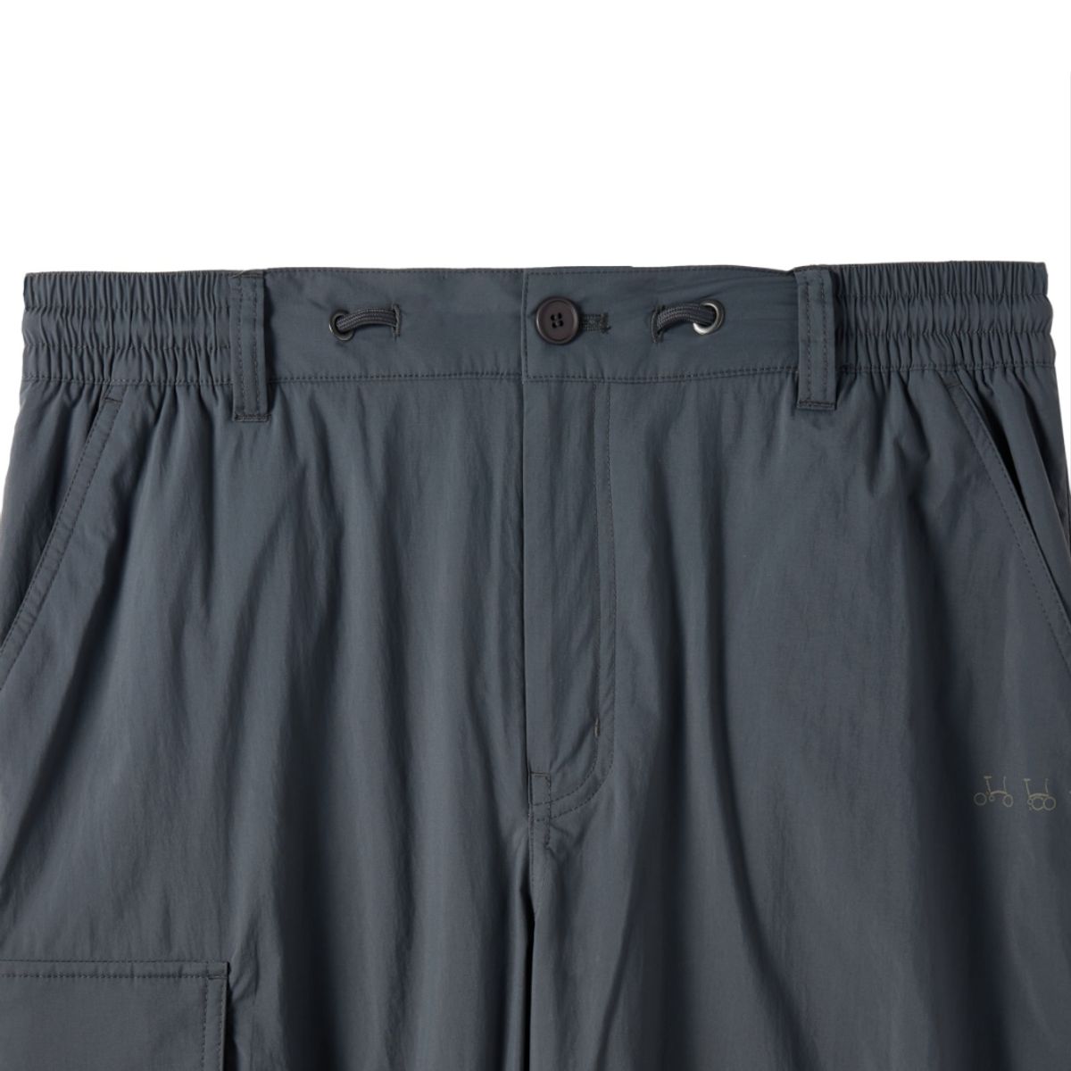 브롬톤 런던(BROMPTON LONDON) CARGO BANDING TROUSERS - CHARCOAL (P244UPT110)