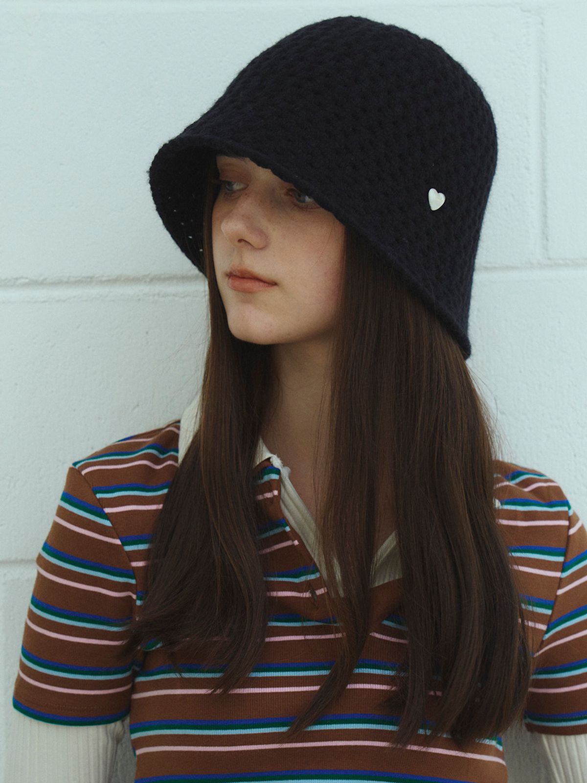 메르헨(MERCHEN) Melo punching bucket hat_4color