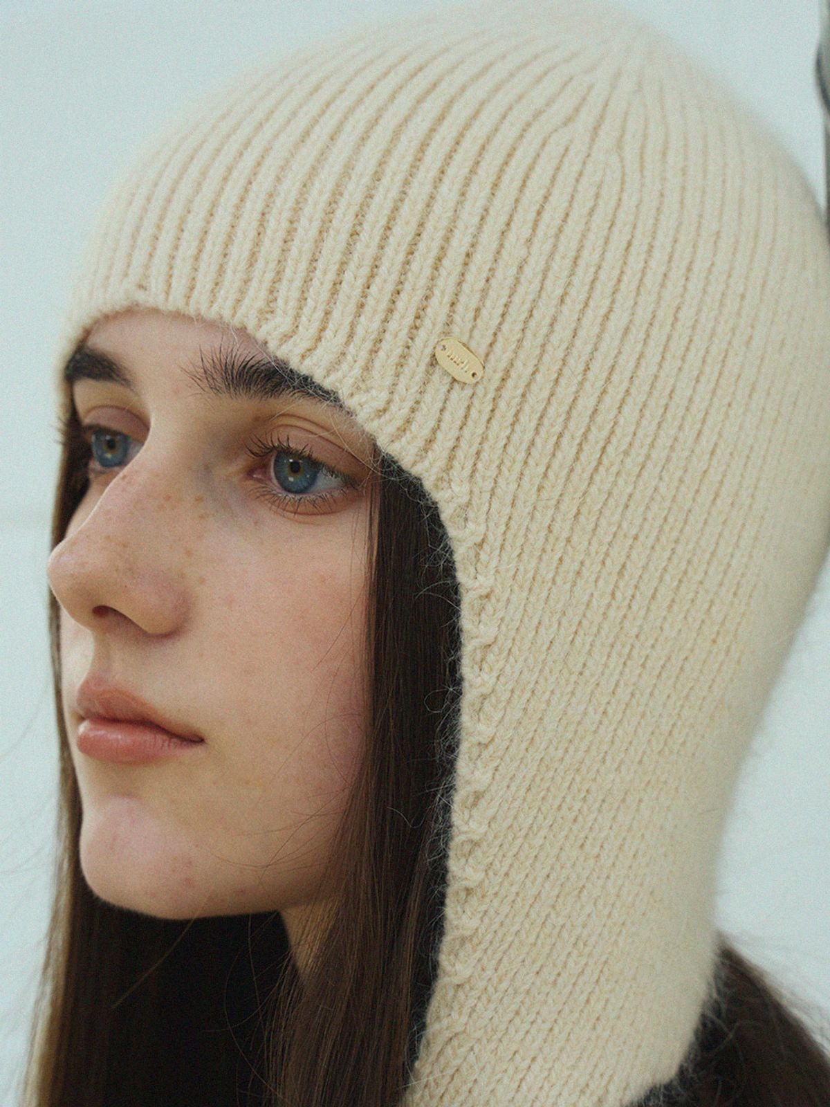 메르헨(MERCHEN) Angora strap earflap_6color