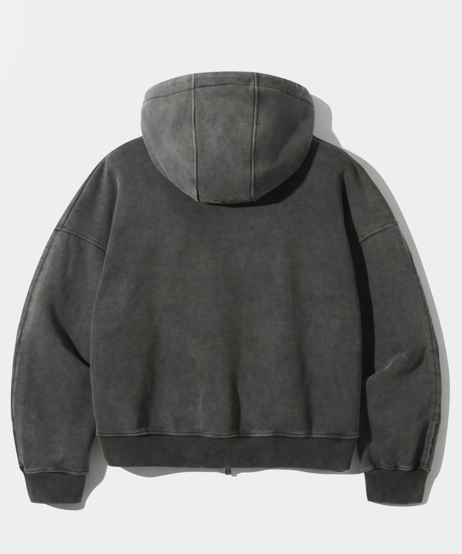 ★DIMITRI BLACK★VLAD cut-off applique hooded sweatshirt★ MUSINSA | DIMITRI BLACK VLAD Cut-off Applique Hooded Zip