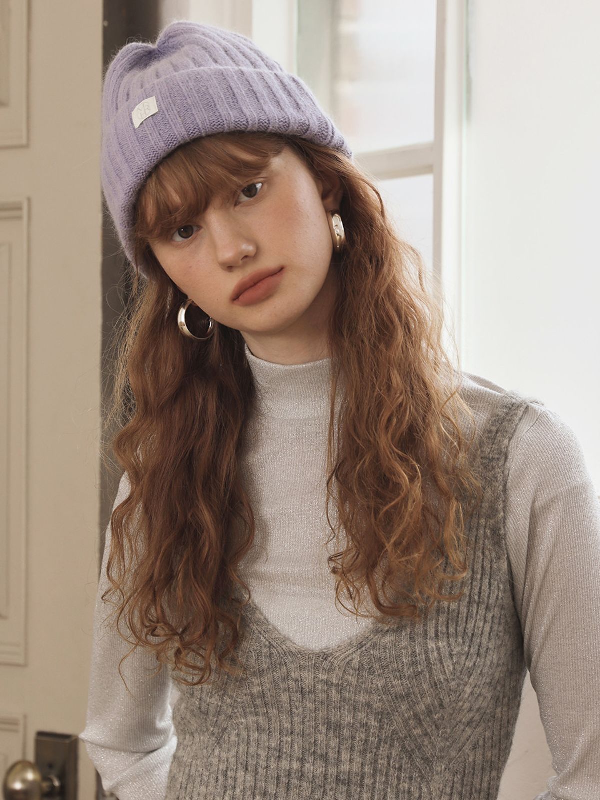 메르헨(MERCHEN) Day soft angora beanie_9color