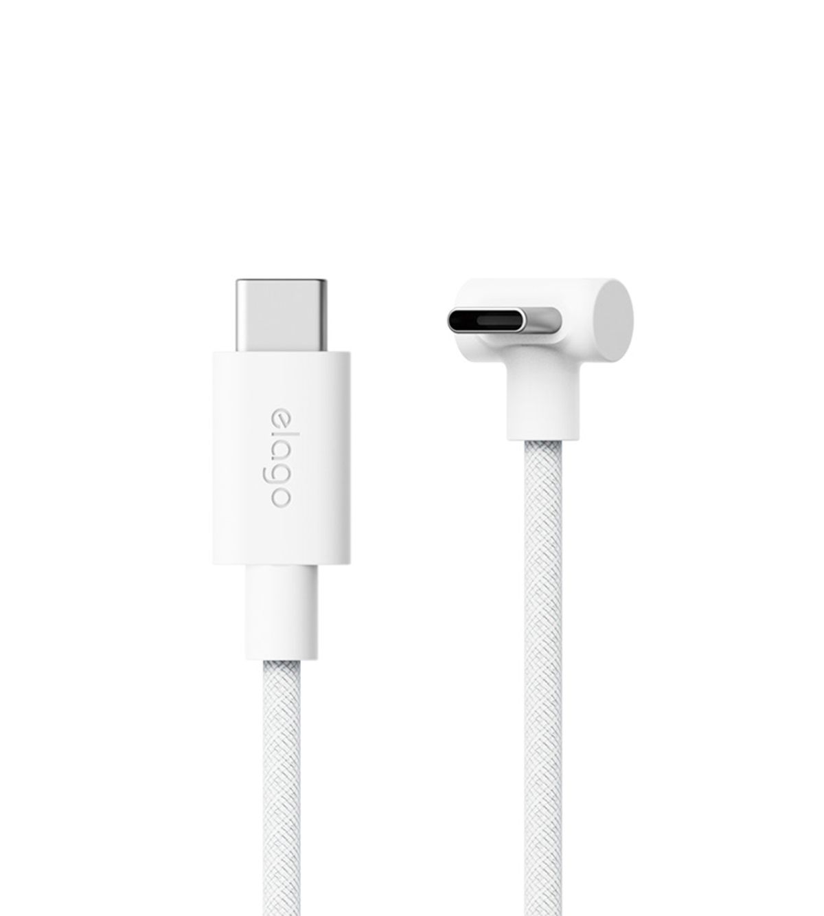 엘라고(ELAGO) 60W PD C to C 90도 고속 충전 케이블 (2M)
