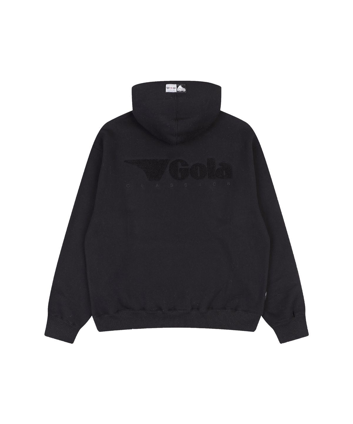 골라(GOLA) LOGO SWEAT HOODIE [BLACK]