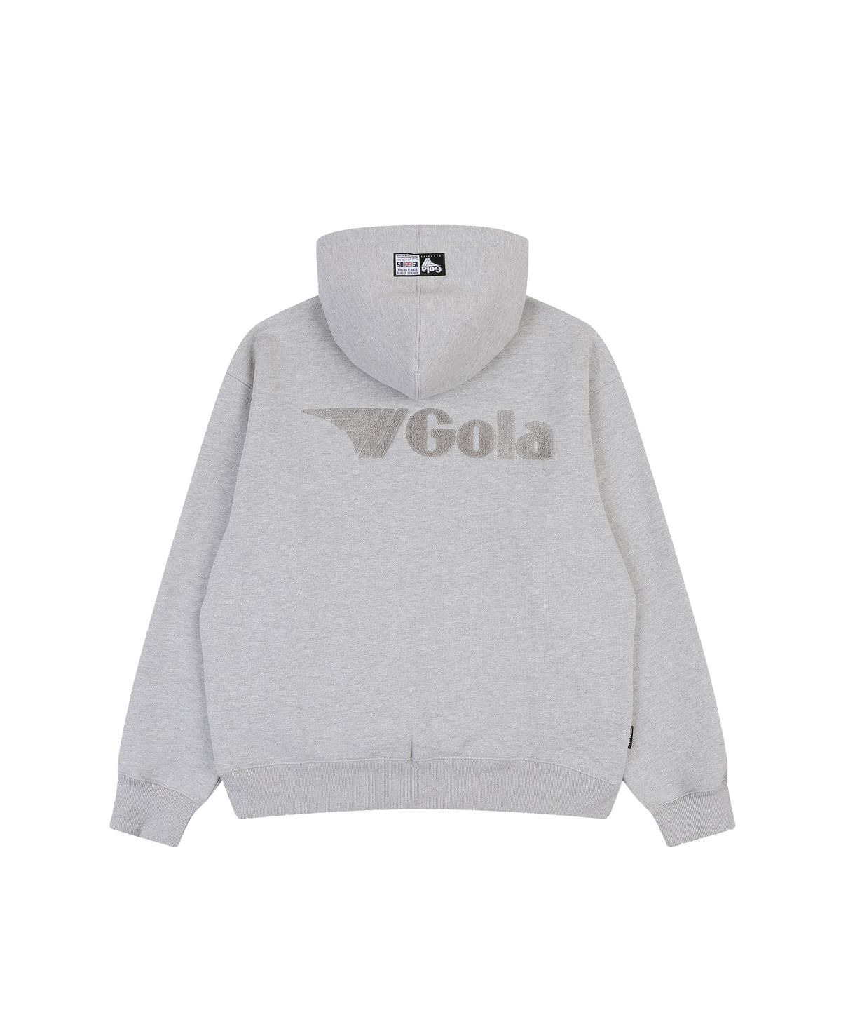 골라(GOLA) LOGO SWEAT HOODIE [MELANGE GREY]
