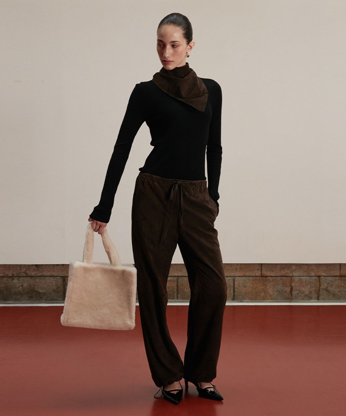 베르데마르(VERDEMAR) The Shearling Tote Bag