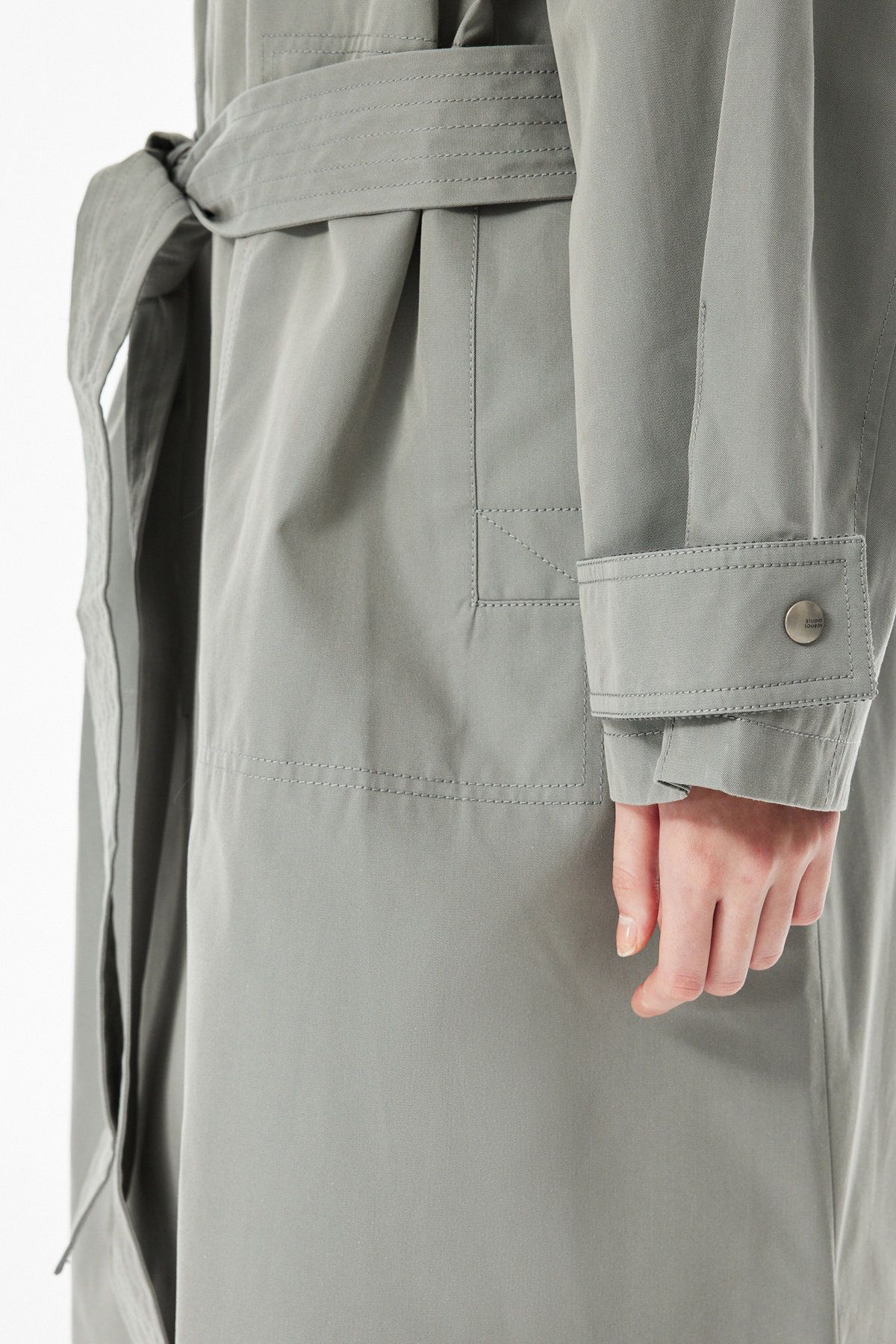 MUSINSA | STUDIO TOMBOY Oversized Trench Coat 9104311831