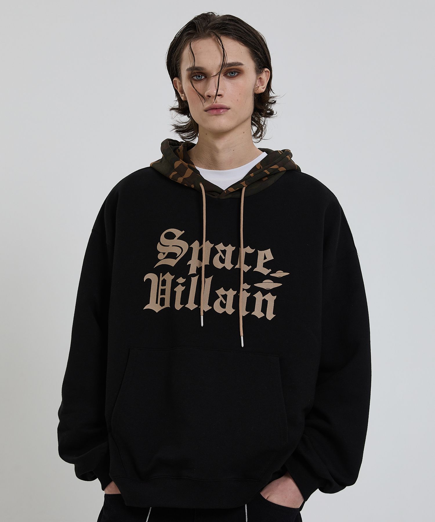 HOODHOOD ♥ Space Villain Camo Hood /追跡付 HOODHOOD 24FW 3rd AVAILABLE NOW👽 ✓ Space Villain Camo Hood