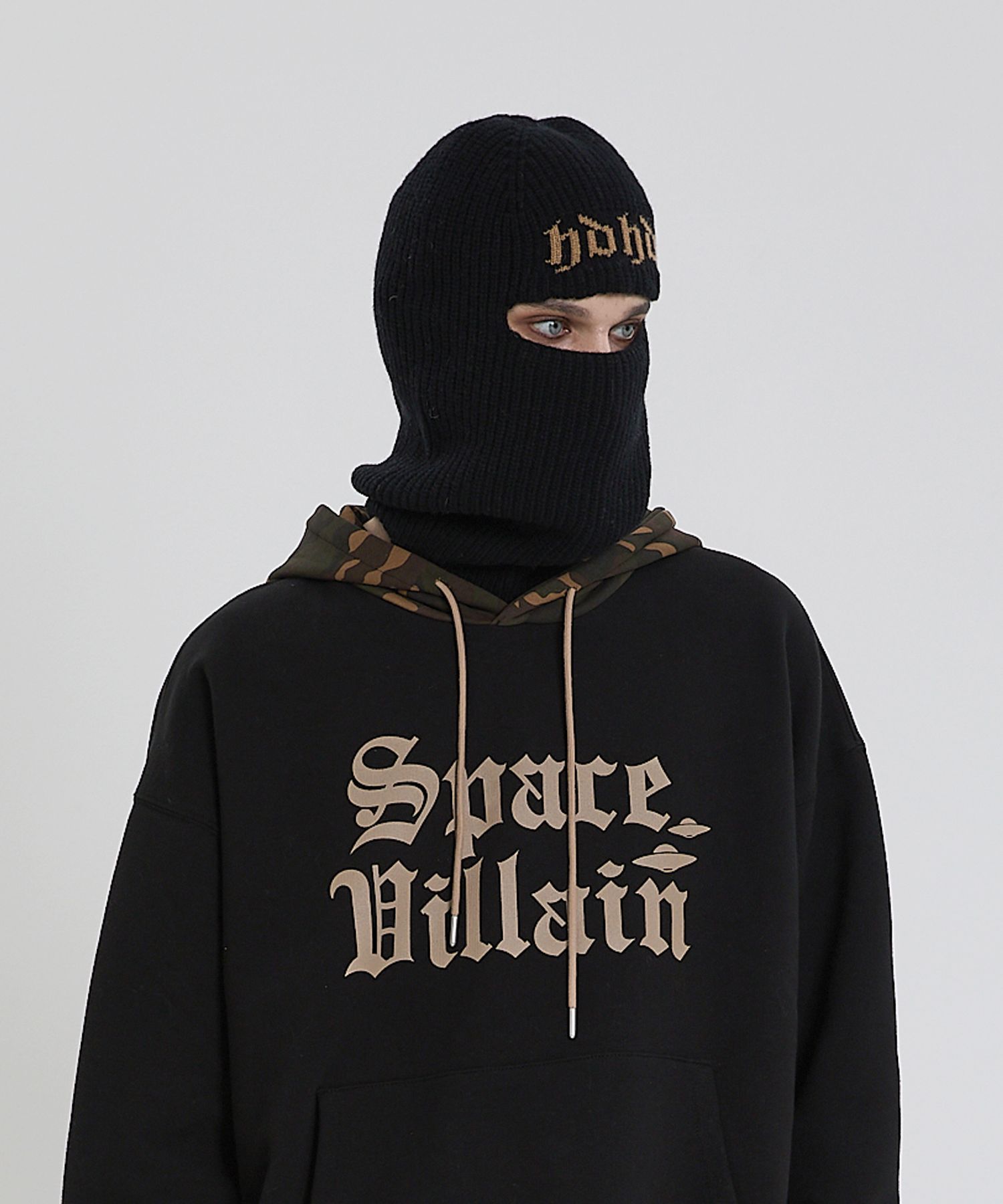 ★HOODHOOD★ Space Villain Camo Hood Ivory MUSINSA | HOODHOOD Space Villain Camo Hood Ivory