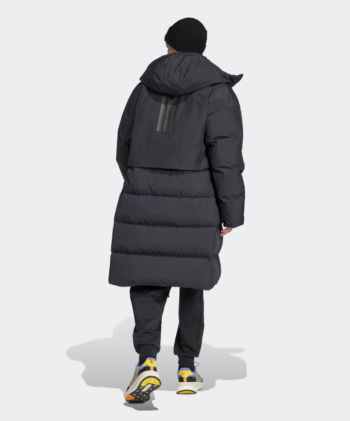 아디다스(ADIDAS) 마이쉘터 다운 파카 - 블랙 / IS9049