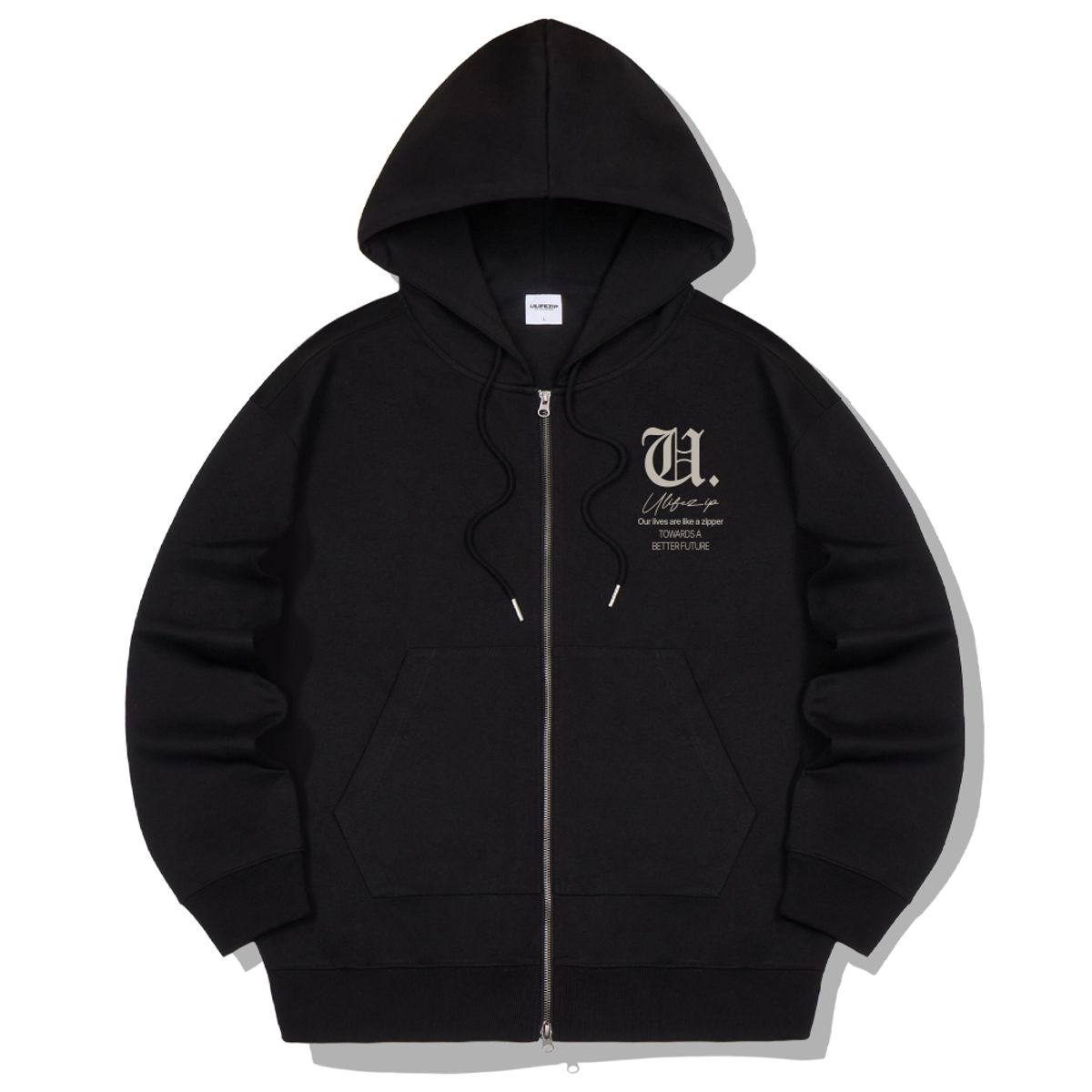 유라이프지(ULIFEZIP) 올드유디 2WAY 오버핏 후드집업 3 Color [ULZH_0002]
