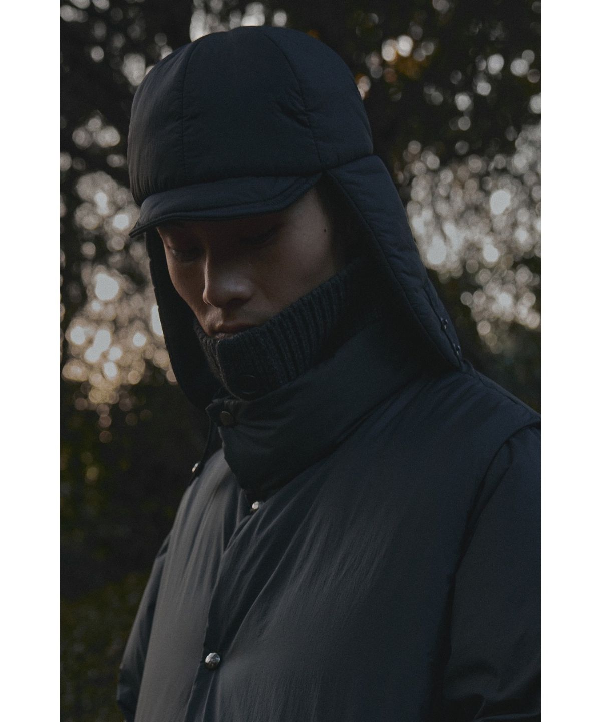 유스(YOUTH) Padded Trooper Hat - Black