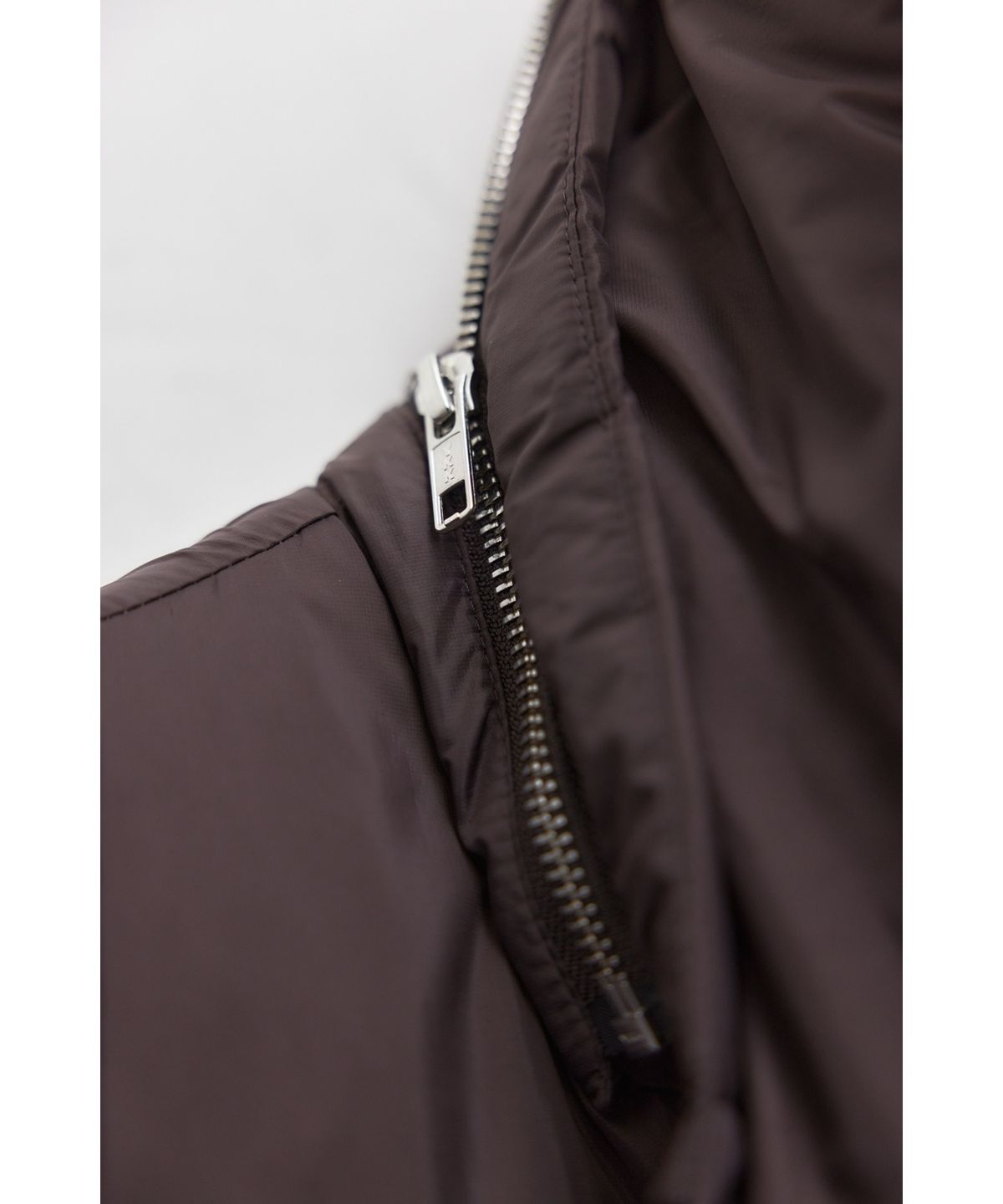 유스(YOUTH) Cropped Down Jacket - Burgundy