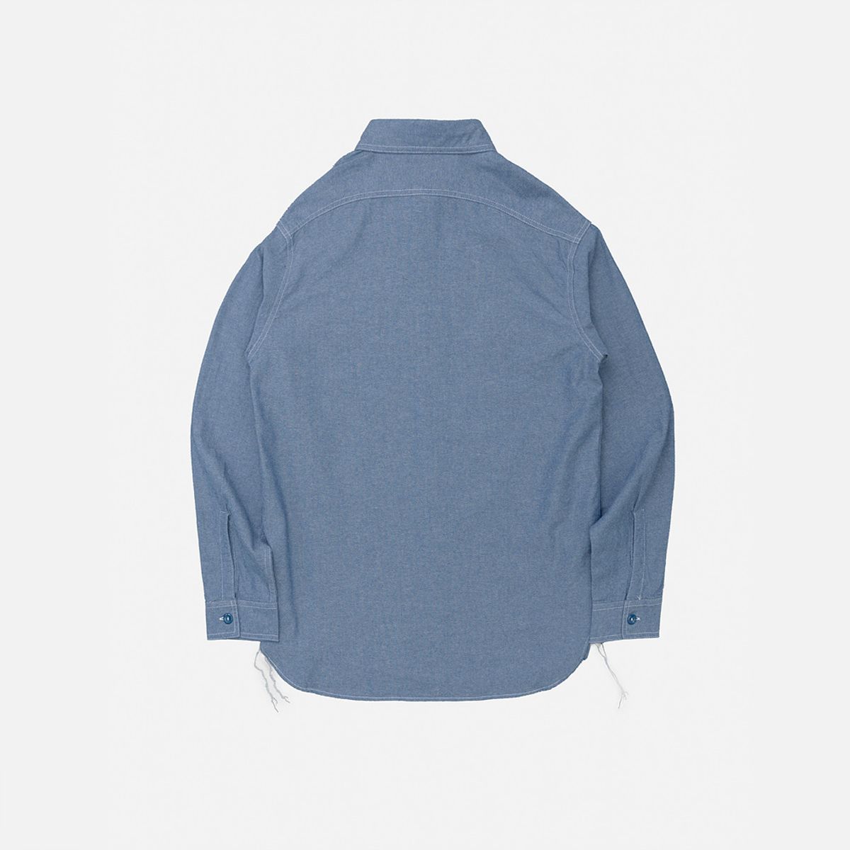 와이엠씨엘케이와이(YMCL KY) US Type Chambray Shirt (50s Model) - Blue