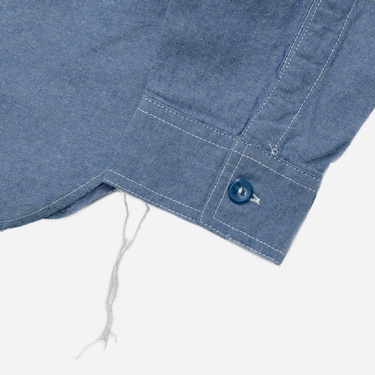 와이엠씨엘케이와이(YMCL KY) US Type Chambray Shirt (50s Model) - Blue