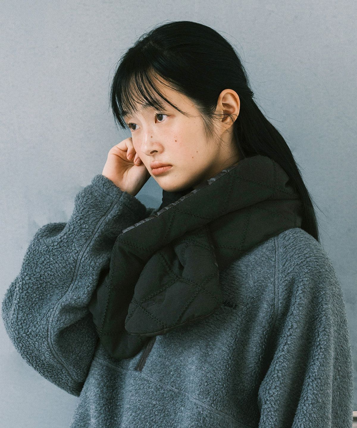 락피쉬웨더웨어(ROCKFISH WEATHERWEAR) PADDED NYLON SCARF - 5 colors