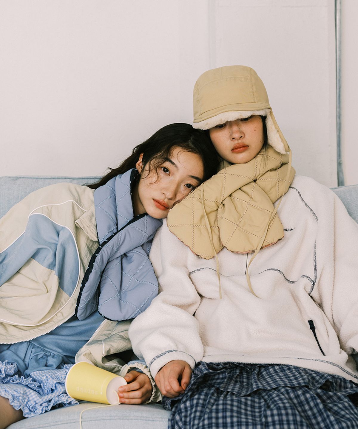 락피쉬웨더웨어(ROCKFISH WEATHERWEAR) PADDED NYLON SCARF - 5 colors