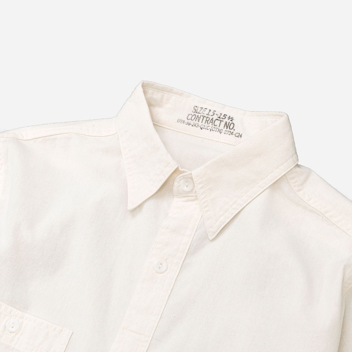 와이엠씨엘케이와이(YMCL KY) US Type Chambray Shirt (50s Model) - Natural