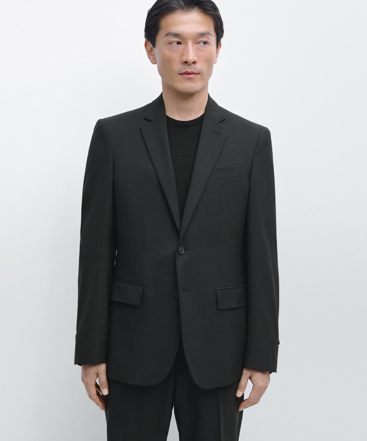 마시모두띠(MASSIMO DUTTI) 쿨 울 수트 블레이저