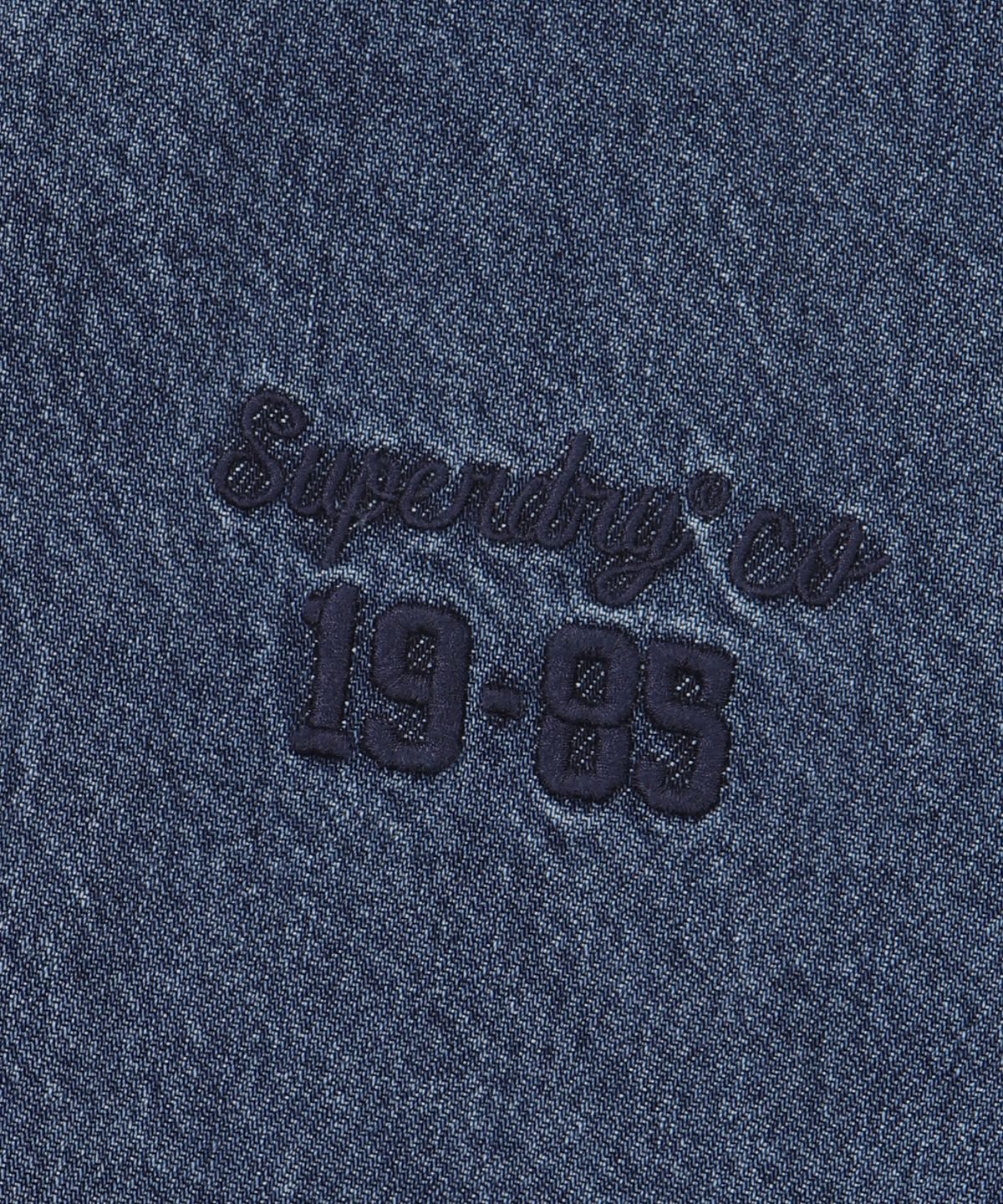 슈퍼드라이(SUPERDRY) 타이거 베이스볼 데님 자켓 인디고
