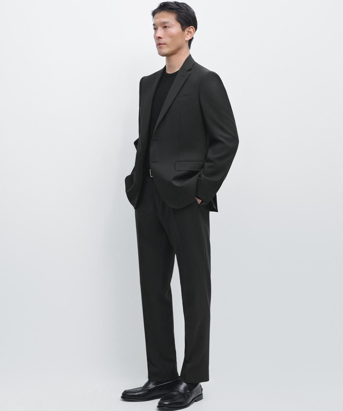 마시모두띠(MASSIMO DUTTI) 콜드 울 수트 팬츠