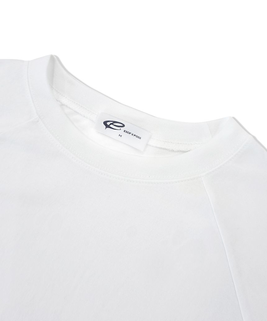 ☆韓国☆[ESCAPEFROM]ESCF Logo Print Long Sleeve White 3C M,L PL91FR-WHD-1.jpg