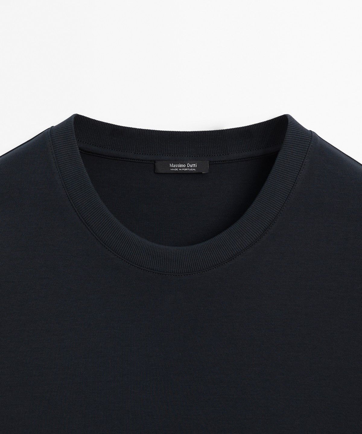 마시모두띠(MASSIMO DUTTI) 100% 코튼 반팔 티셔츠