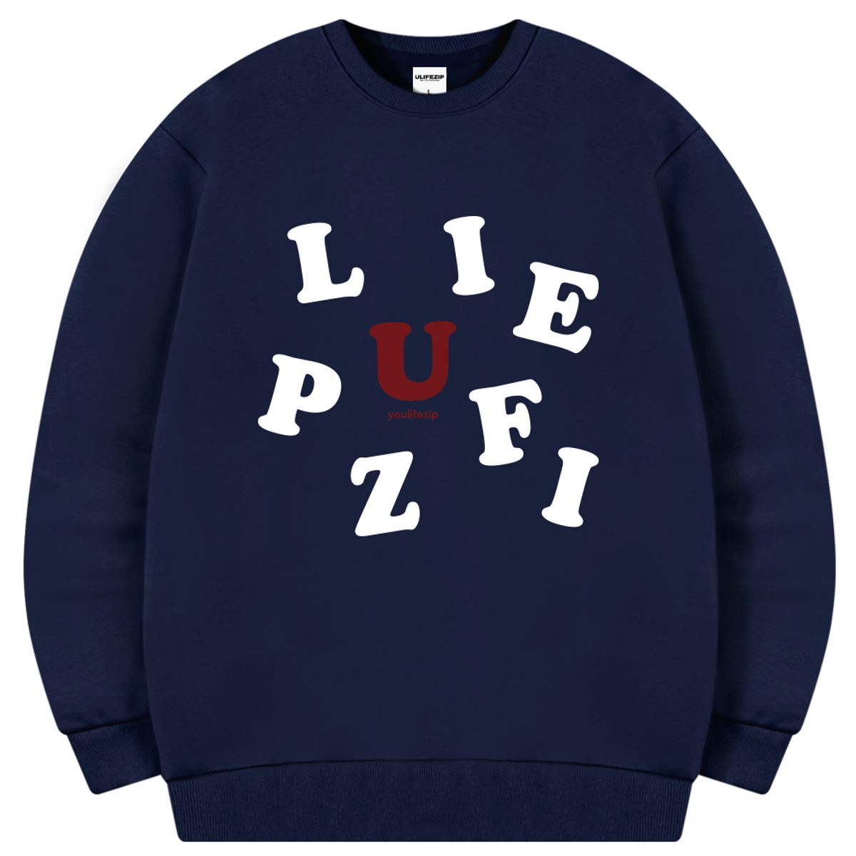 유라이프지(ULIFEZIP) 메스업 오버핏 맨투맨 6 Color [ULZM_5023]
