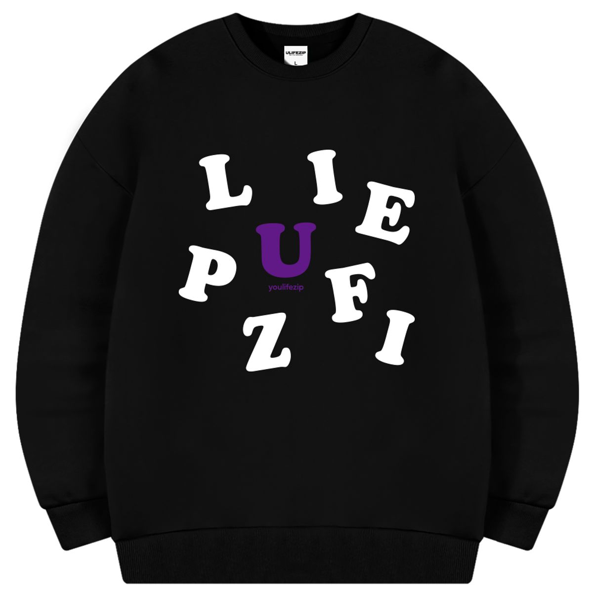 유라이프지(ULIFEZIP) 메스업 오버핏 맨투맨 6 Color [ULZM_5023]