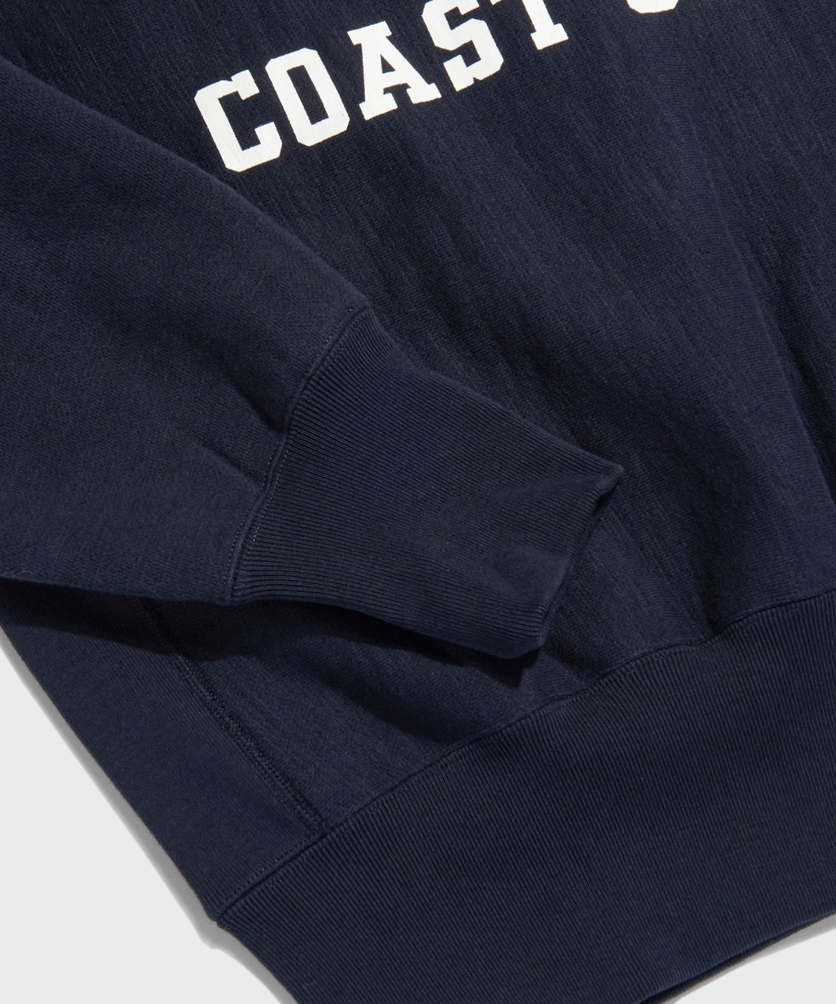 브론슨(BRONSON) 21 oz USCG Reverse Weave Sweatshirt Navy