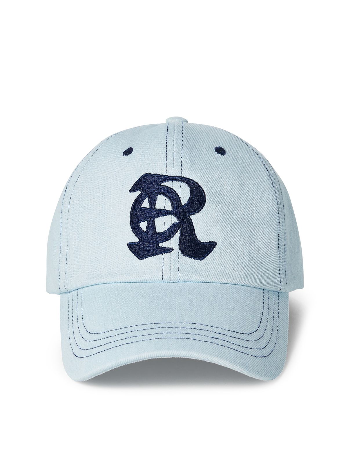 르아르베이(LEAREVEY) LE AREVEY Re SYMBOL BALLCAP LIGHT DENIM