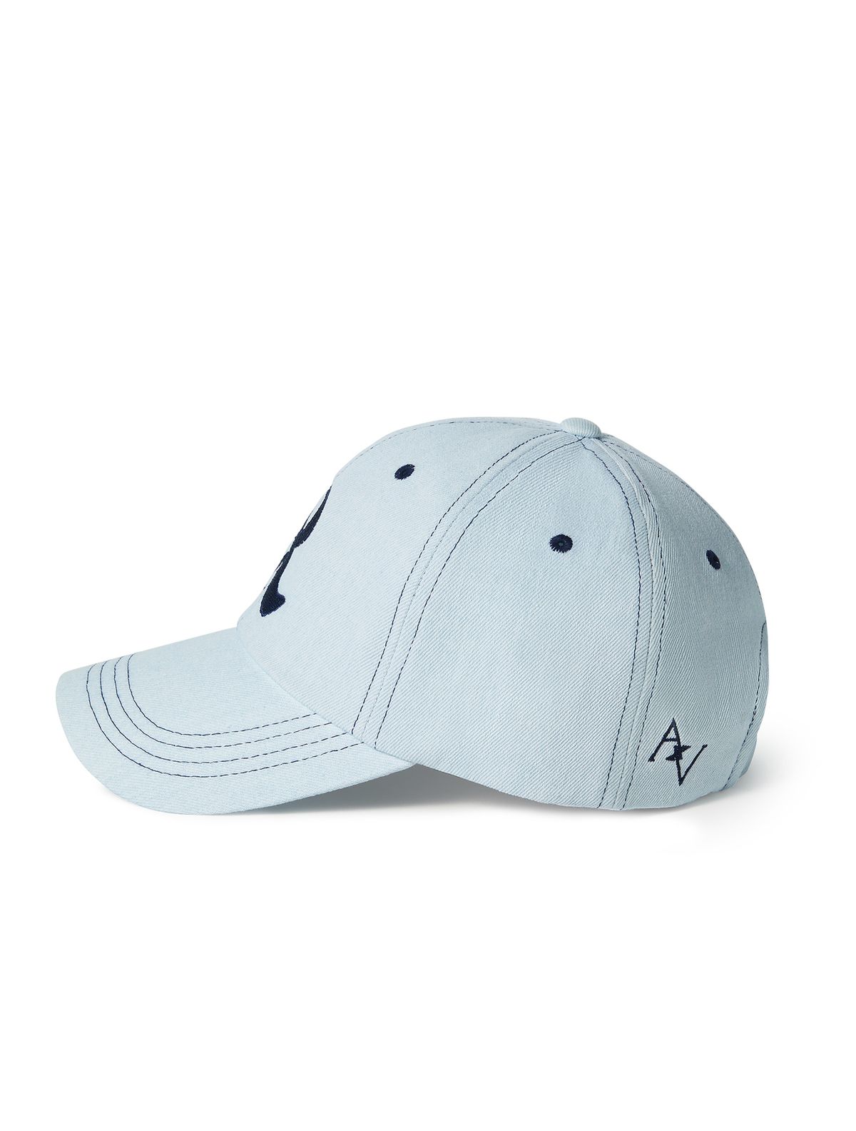 르아르베이(LEAREVEY) LE AREVEY Re SYMBOL BALLCAP LIGHT DENIM