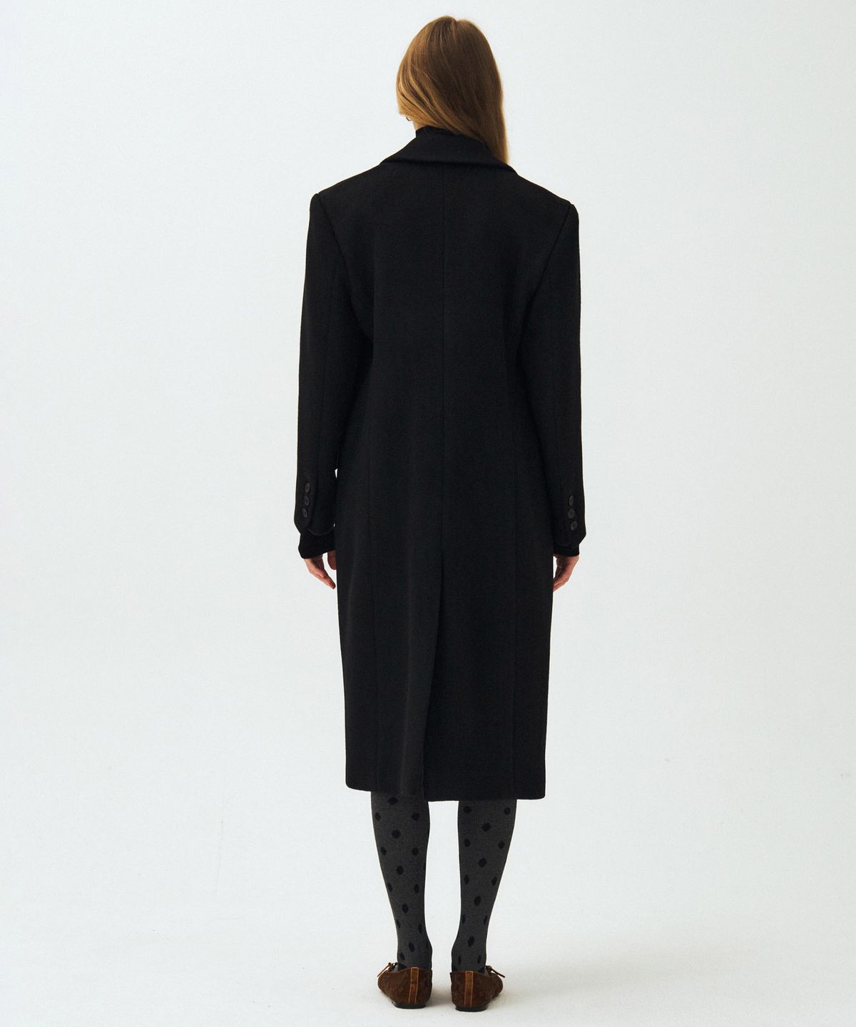 마이스(MAIS) TAILORED WOOL SINGLE COAT / BLACK